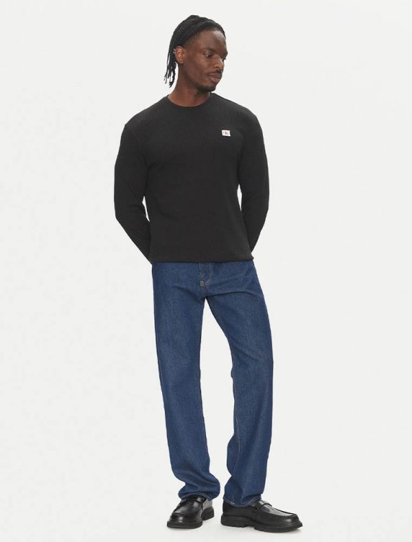 T-shirt manica lunga Calvin Klein - black