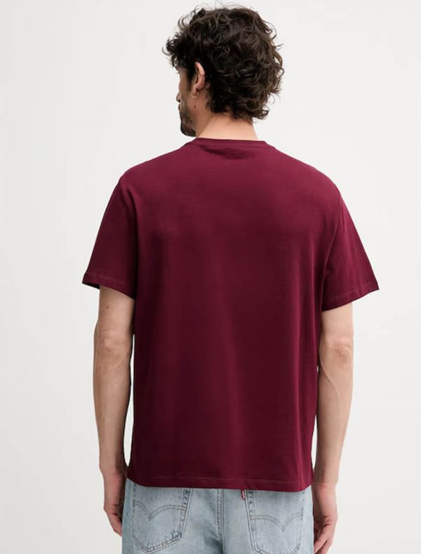 T-shirt manica corta Calvin Klein - bordeaux