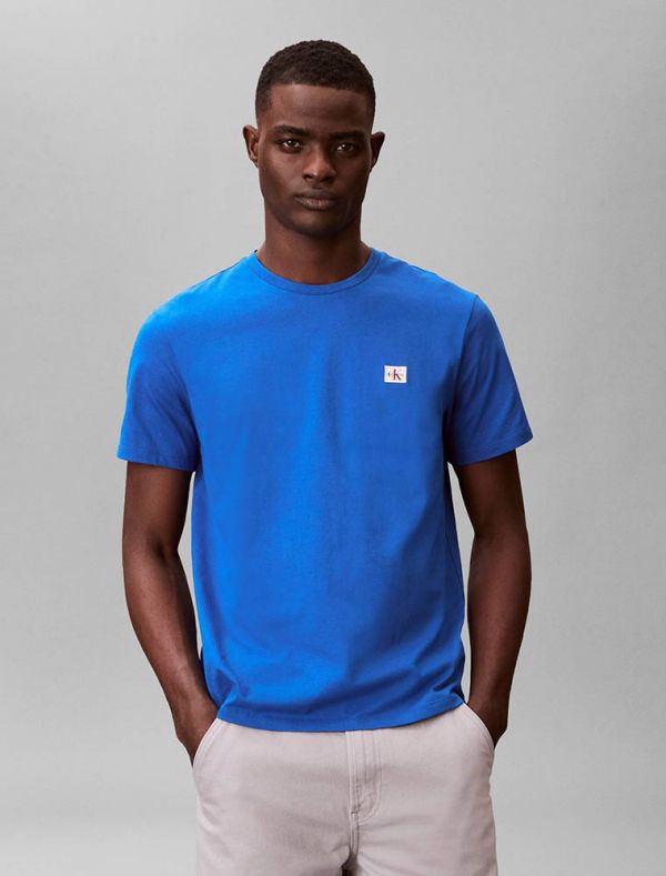 T-shirt manica corta Calvin Klein - blu