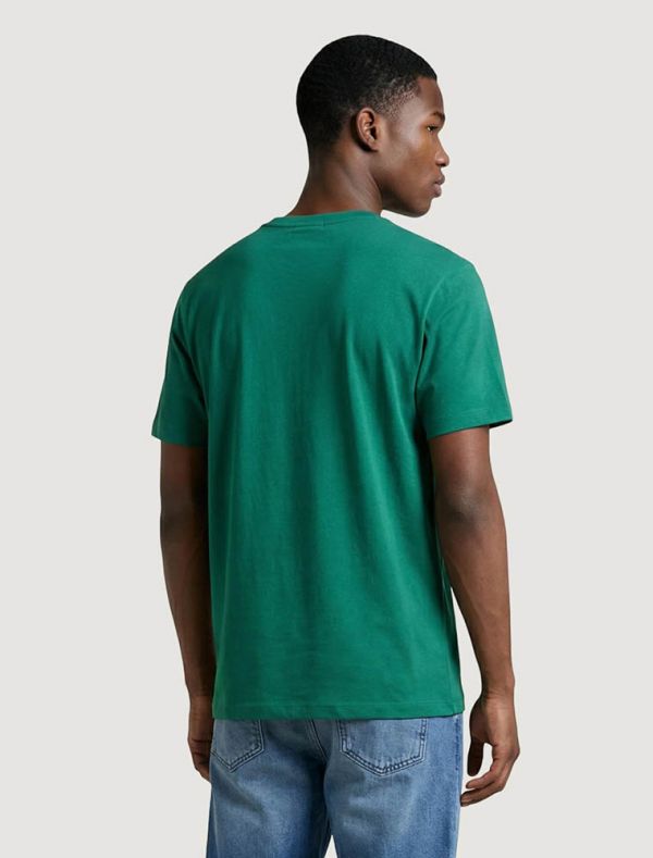 T-shirt manica corta Calvin Klein - foresta
