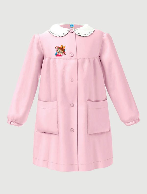 Grembiule asilo Siggi - rosa