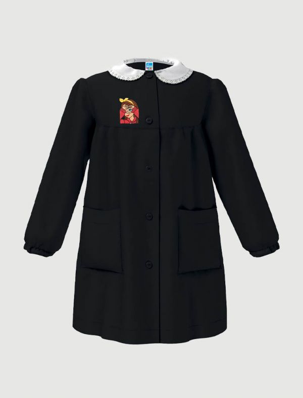 Grembiule scuola Siggi - nero