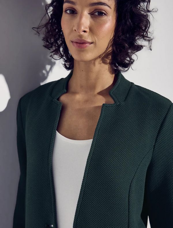 Giacca casual Street One - verde scuro
