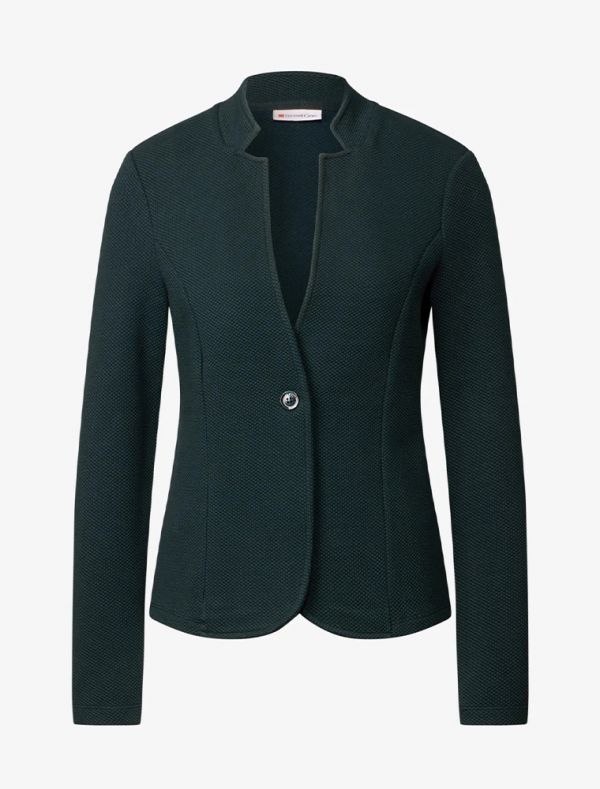 Giacca casual Street One - verde scuro