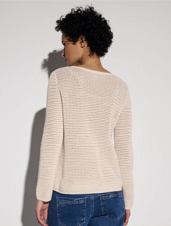 Maglia manica lunga Street One - bianco