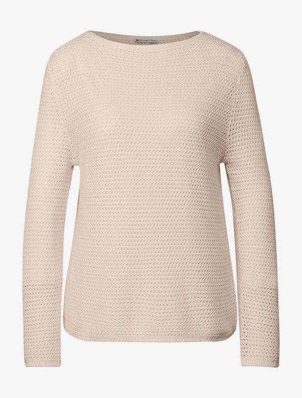 Maglia manica lunga Street One - bianco