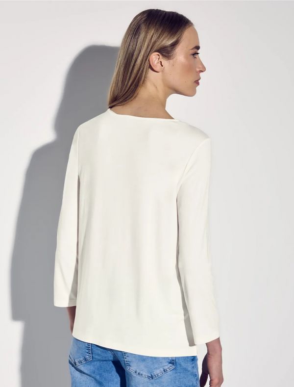 Maglia manica lunga Street One - bianco