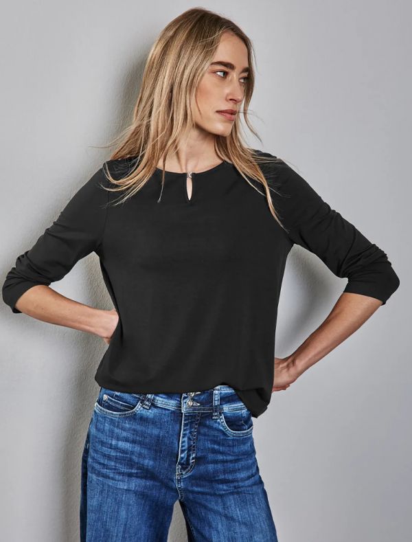 Maglia manica lunga Street One - nero