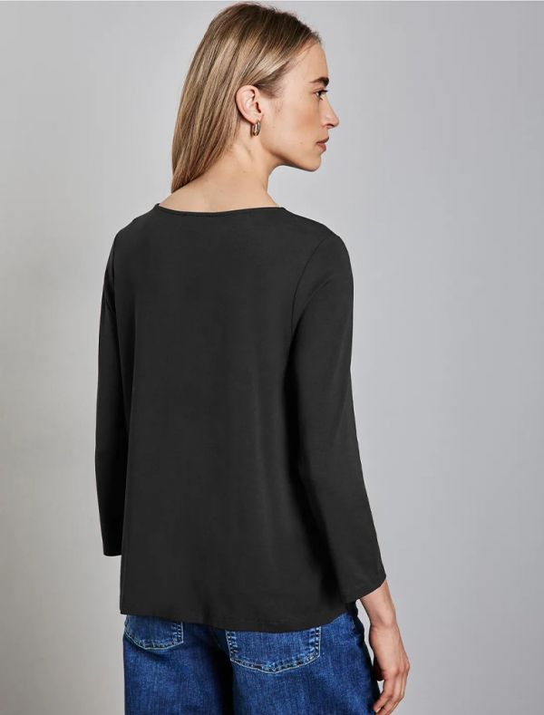 Maglia manica lunga Street One - nero