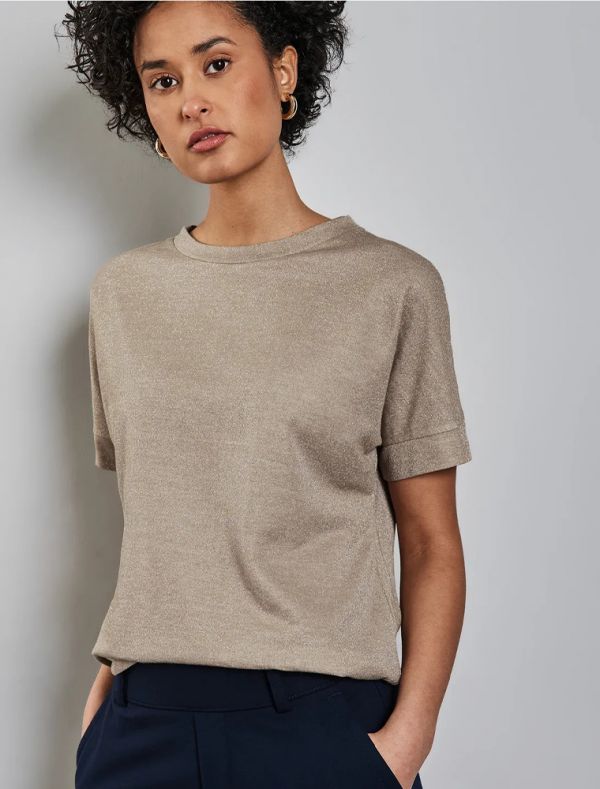 T-shirt manica corta Street One - beige