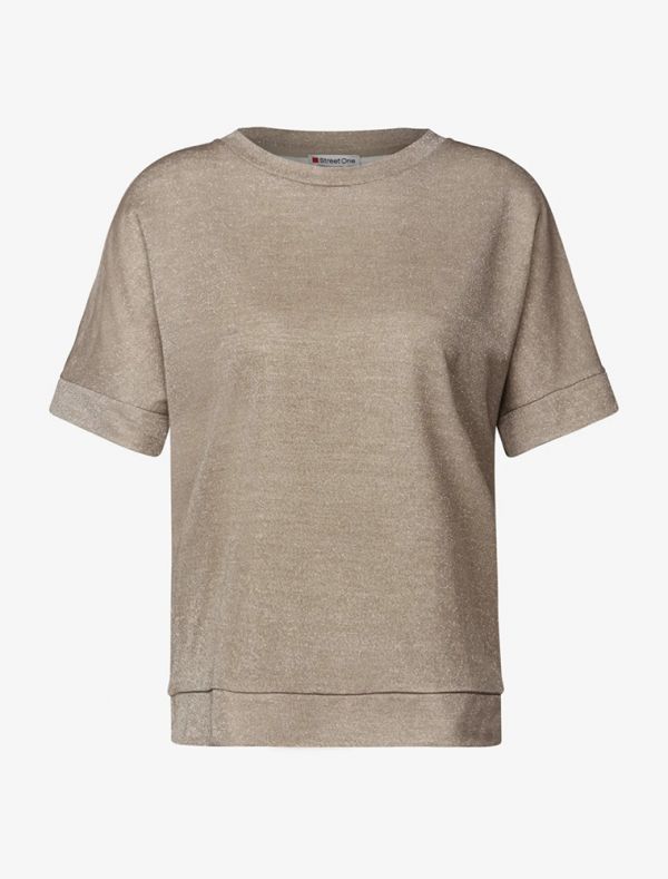 T-shirt manica corta Street One - beige