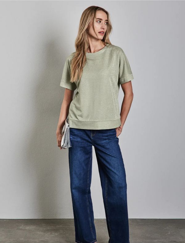 T-shirt manica corta Street One - burro
