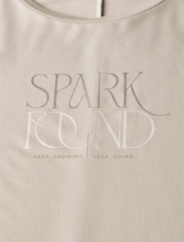T-shirt manica corta Street One - sabbia