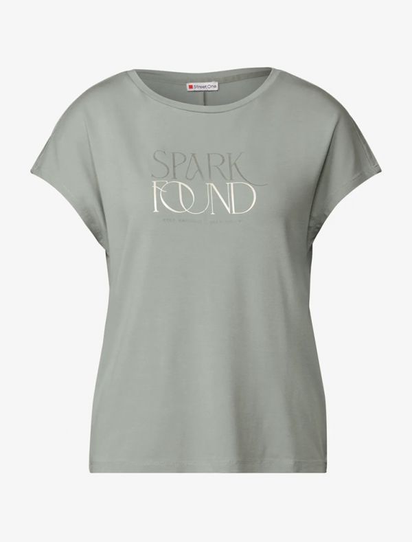 T-shirt manica corta Street One - green