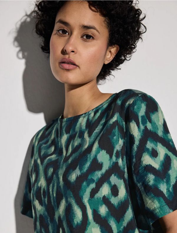 Camicia manica corta Street One - verde