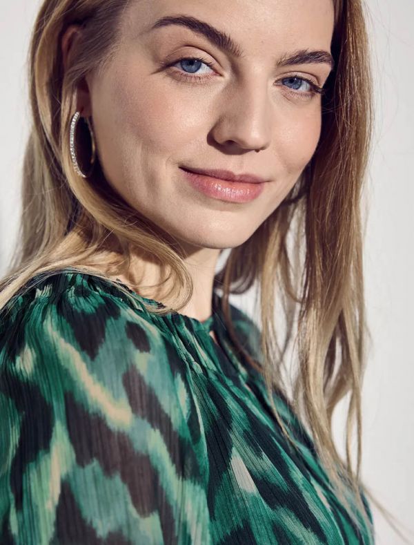 Camicia manica lunga Street One - verde