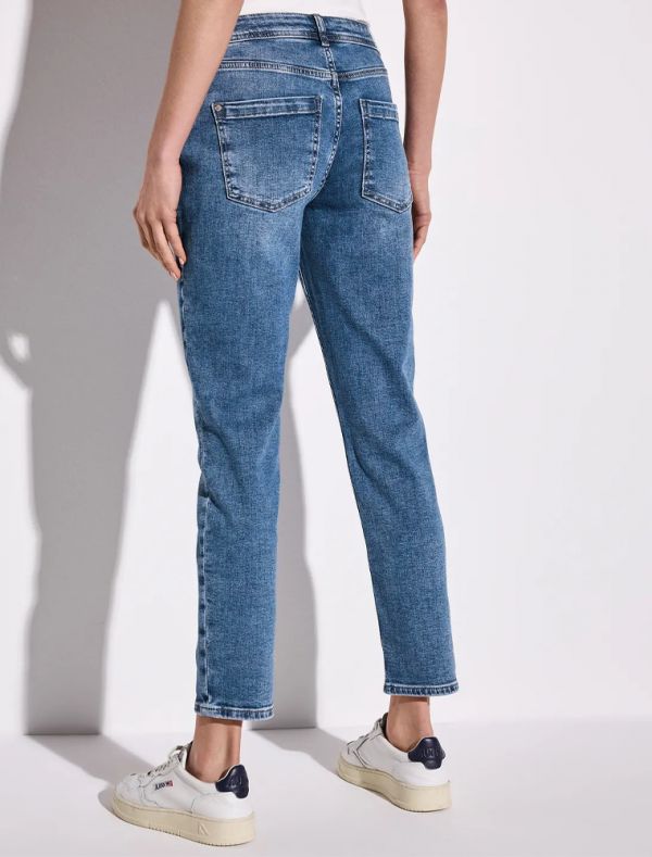Pantalone jeans Street One - blu medio