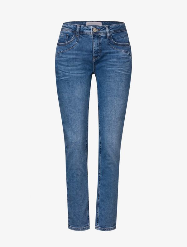 Pantalone jeans Street One - blu medio