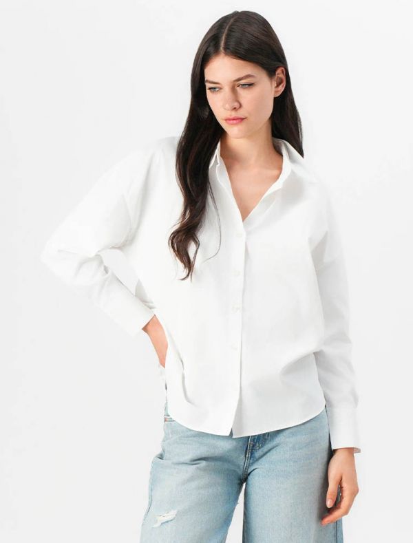Camicia manica lunga Jdy - white