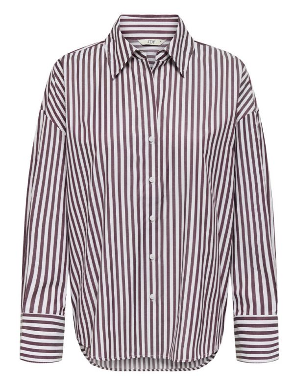 Camicia manica lunga Jdy - bianco bordeaux
