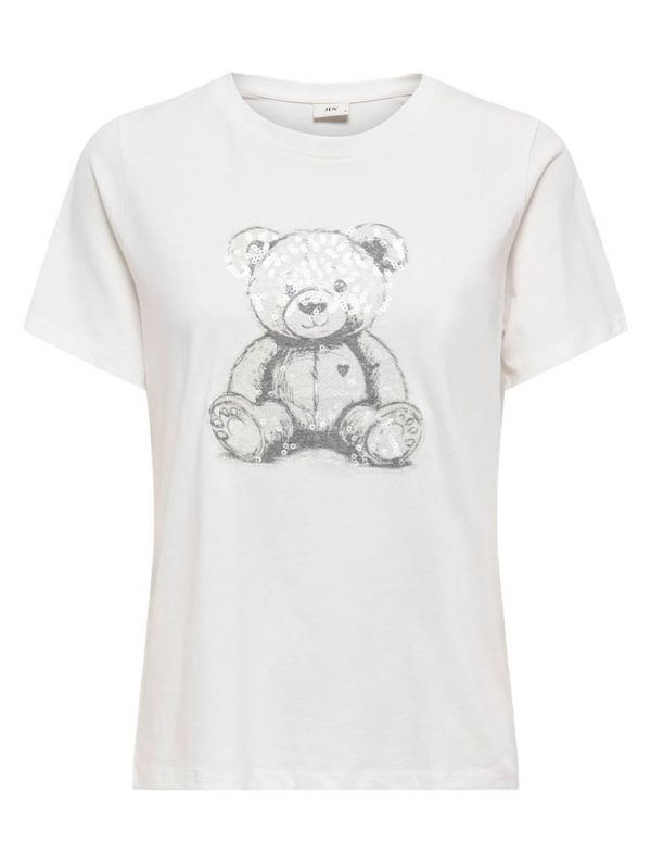 T-shirt manica corta Jdy - cloud dancer