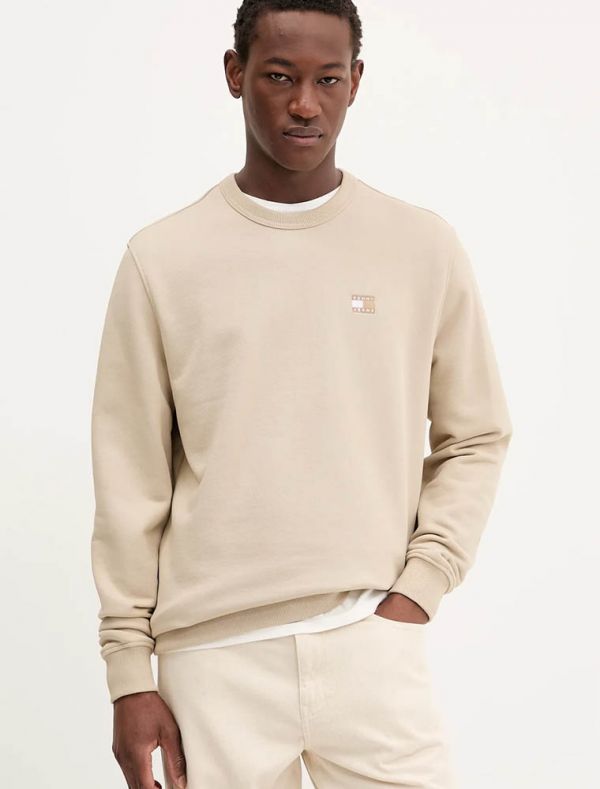 Maglia in felpa Tommy Jeans - beige
