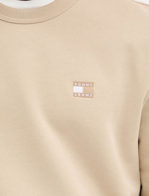 Maglia in felpa Tommy Jeans - beige