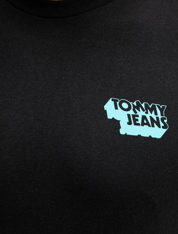 T-shirt manica corta Tommy Jeans - black