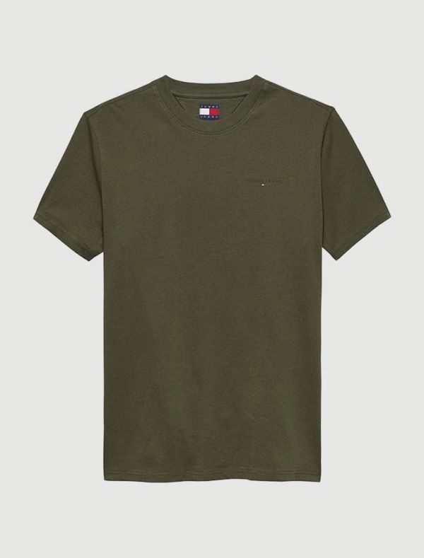 T-shirt manica corta Tommy Jeans - verde militare