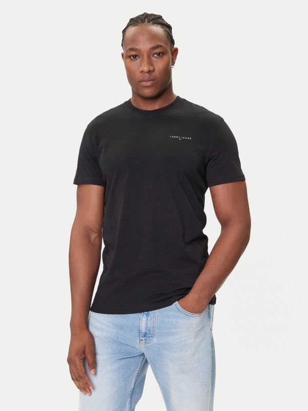 T-shirt manica corta Tommy Jeans - black