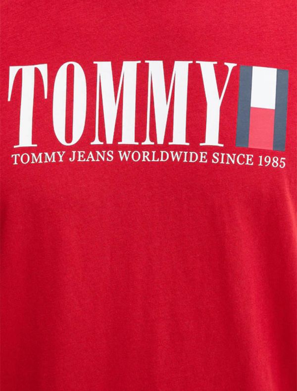 T-shirt manica corta Tommy Jeans - red