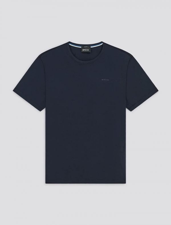 T-shirt manica corta Gas - blu