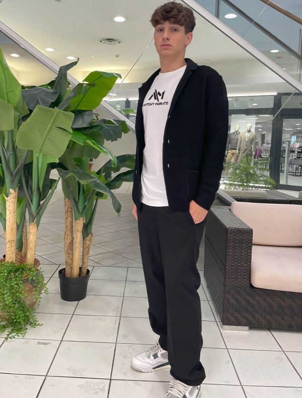 Cardigan Over-d - nero