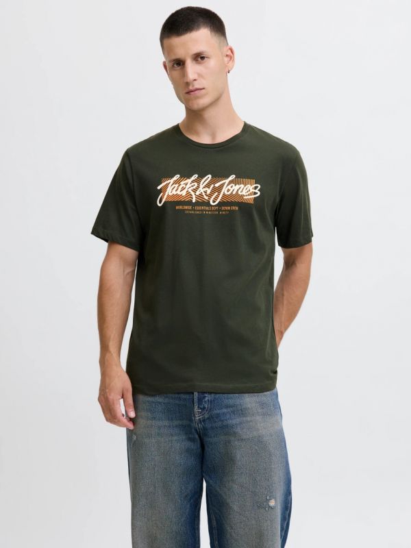 T-shirt manica corta Jack & Jones - verde