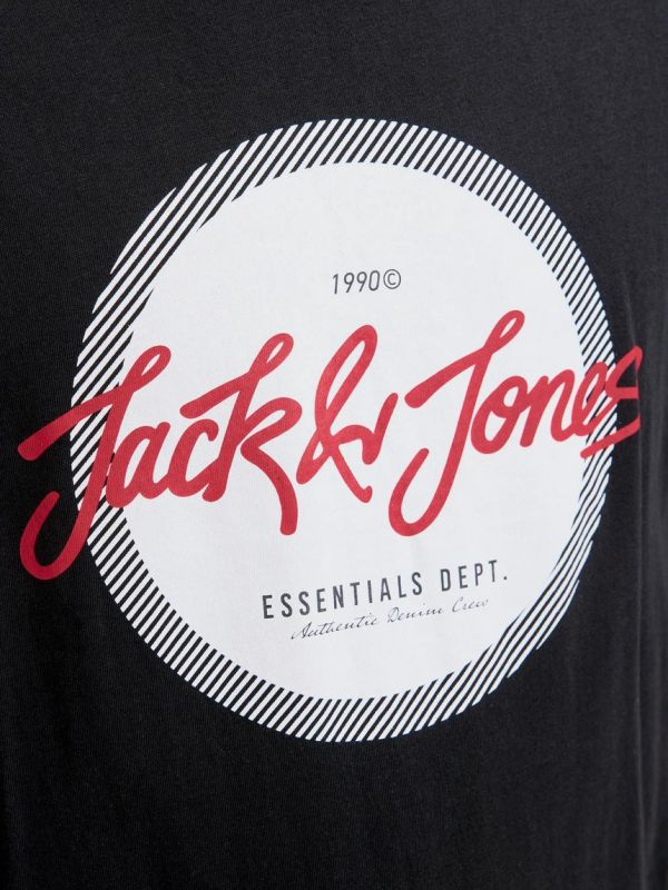 T-shirt manica corta Jack & Jones - black