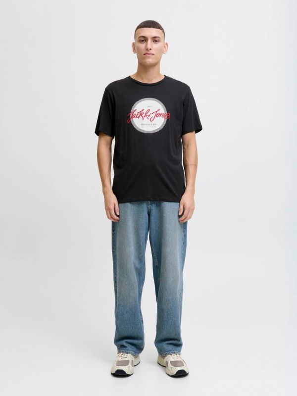 T-shirt manica corta Jack & Jones - black