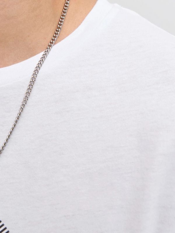 T-shirt manica corta Jack & Jones - white