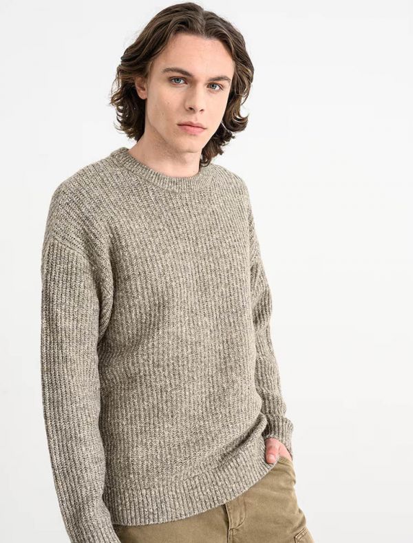 Maglia manica lunga Jack & Jones - marrone