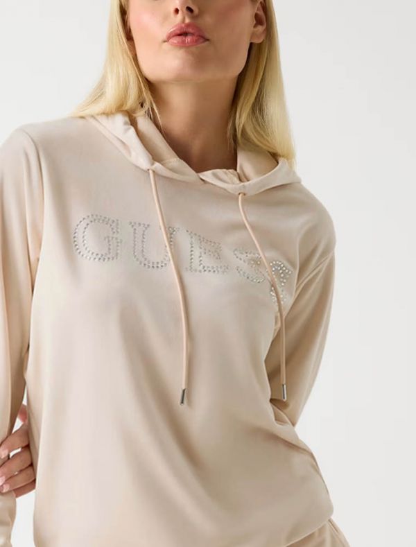 Felpa sportiva Guess Sport - beige