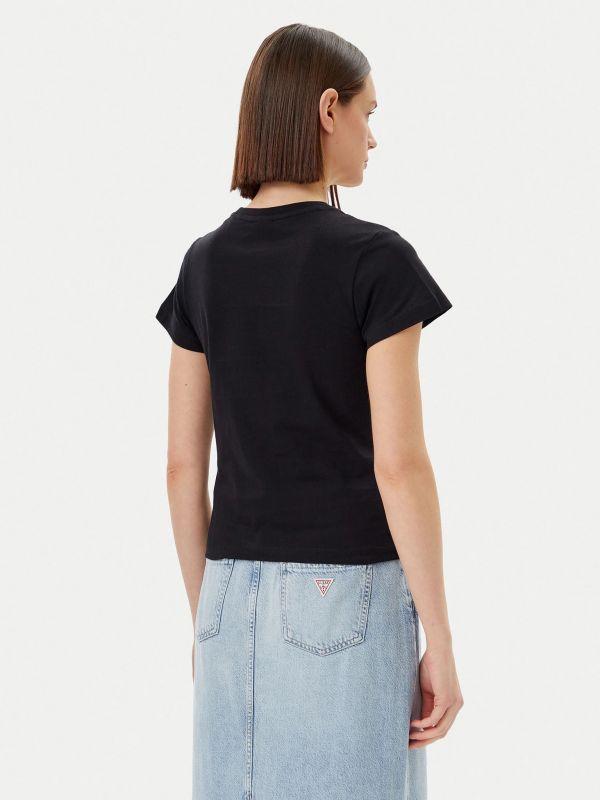 T-shirt manica corta sportiva Guess Sport - black