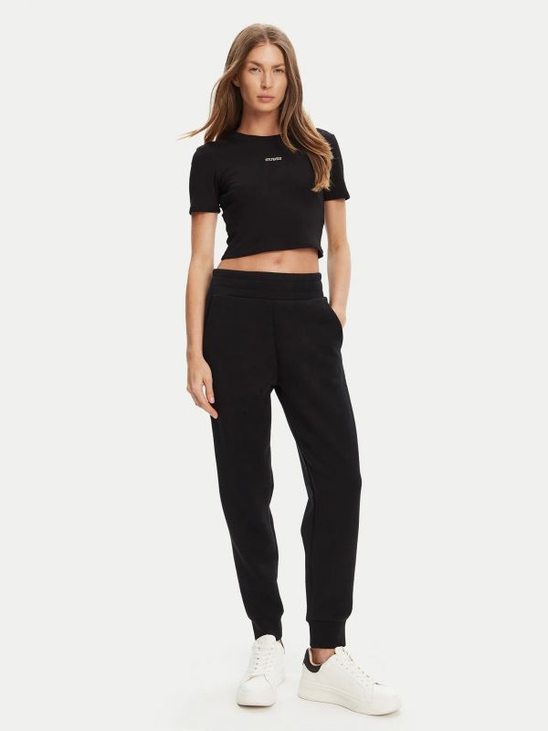 T-shirt manica corta sportiva Guess Sport - black