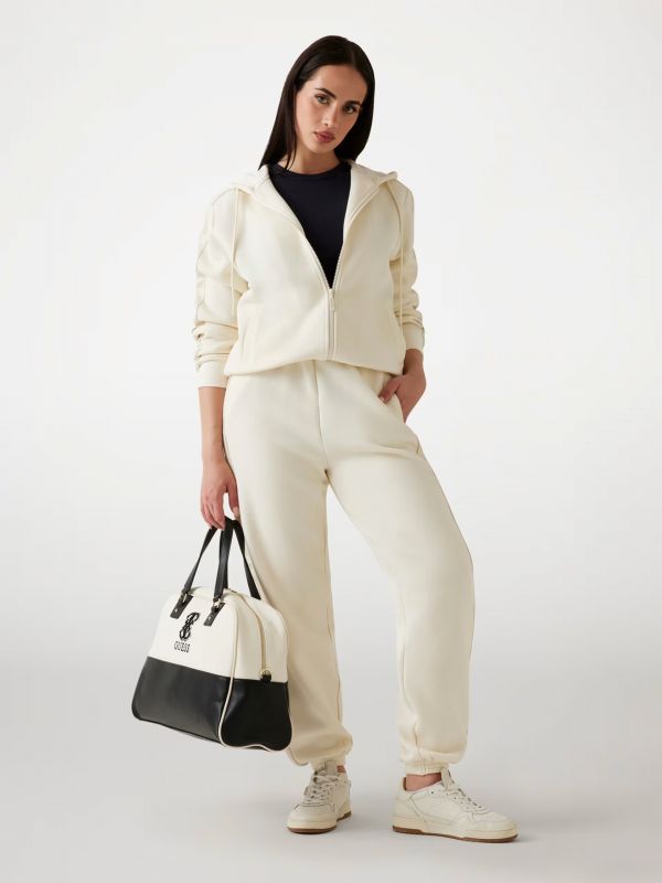 Felpa sportiva aperta Guess Sport - white