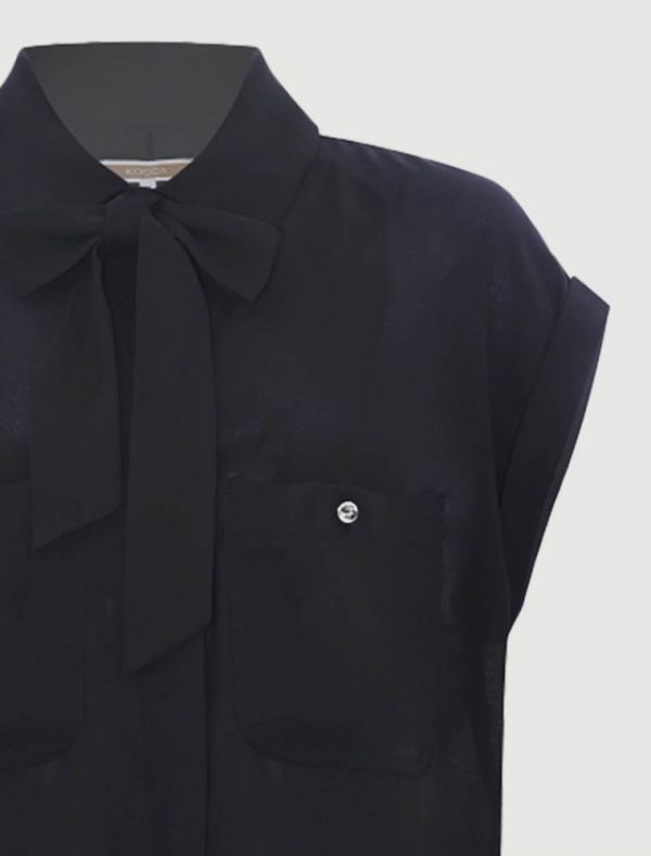 Camicia manica corta Kocca - nero