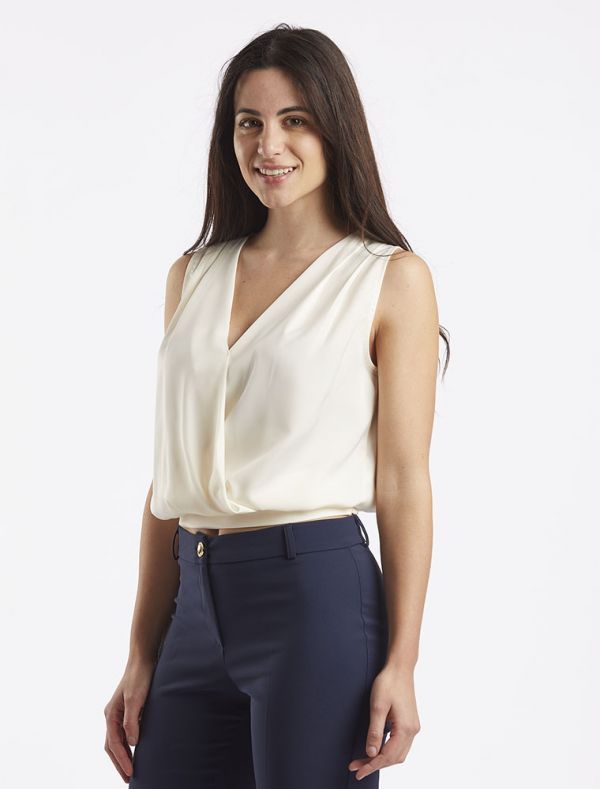 Top Rinascimento - panna