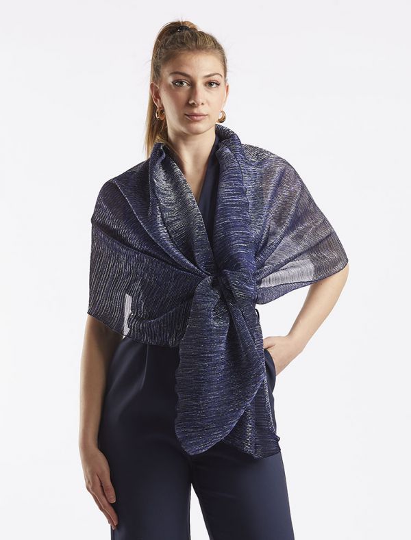 Sciarpa Rinascimento - blu navy