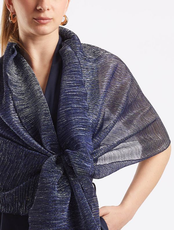 Sciarpa Rinascimento - blu navy