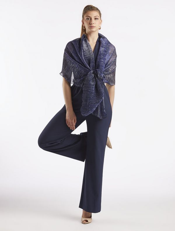 Sciarpa Rinascimento - blu navy