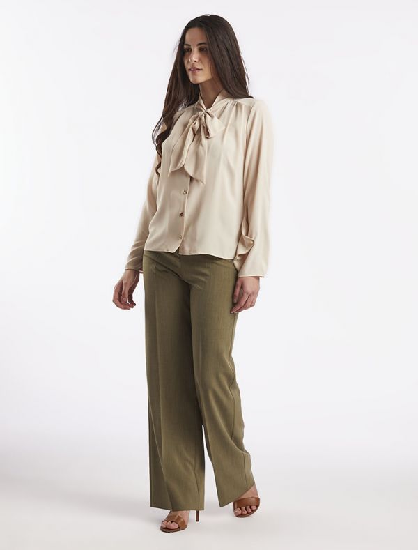 Camicia manica lunga giovane Rinascimento - beige chiaro