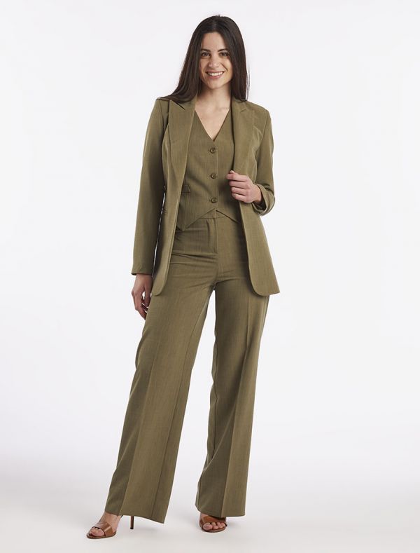 Gilet Rinascimento - verde militare