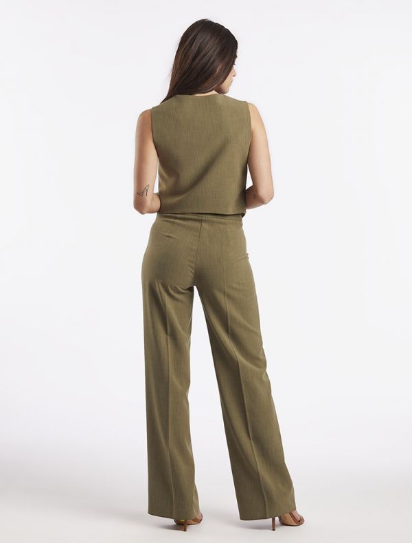 Gilet Rinascimento - verde militare